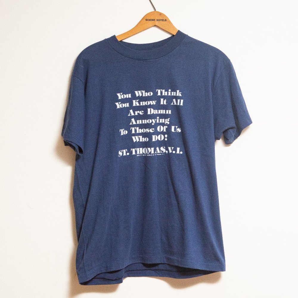 1979 Vintage St. Thomas V. I. T-shirt